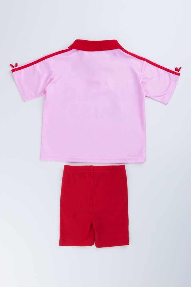 Pink Hello Miss Sports Set (2)