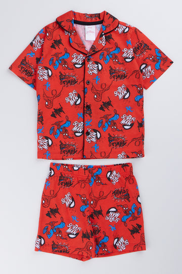 Spider-Man Red Pyjama Set