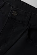 Black Slim Fit Five Pocket Denim Jeans (2)