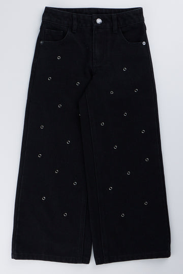 Black Wide Leg Jeans