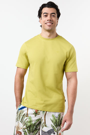 Chartreuse Crew Neck T-Shirt