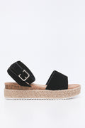 Black Ankle Strap Espadrille Sandals (1)