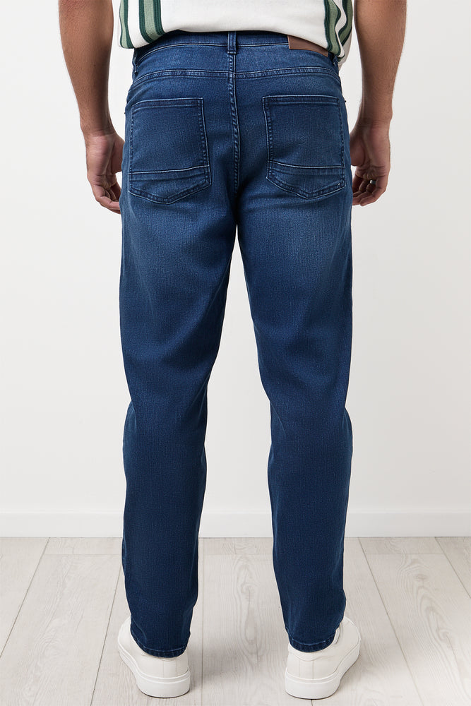 Slim Fit Medium Wash Jeans (2)