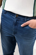 Slim Fit Medium Wash Jeans (3)