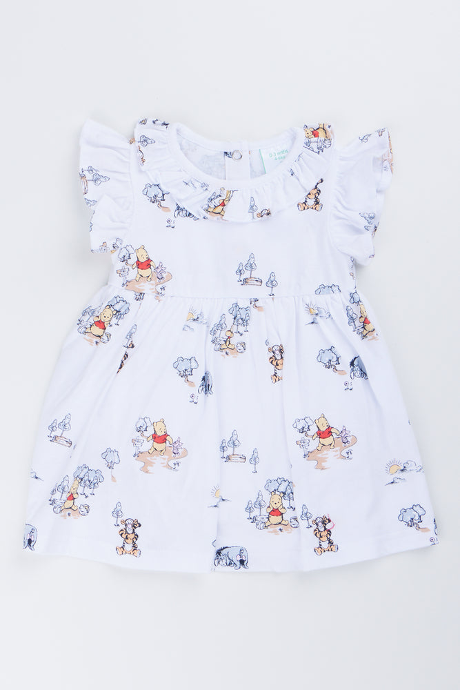 White Winnie the Pooh Dress