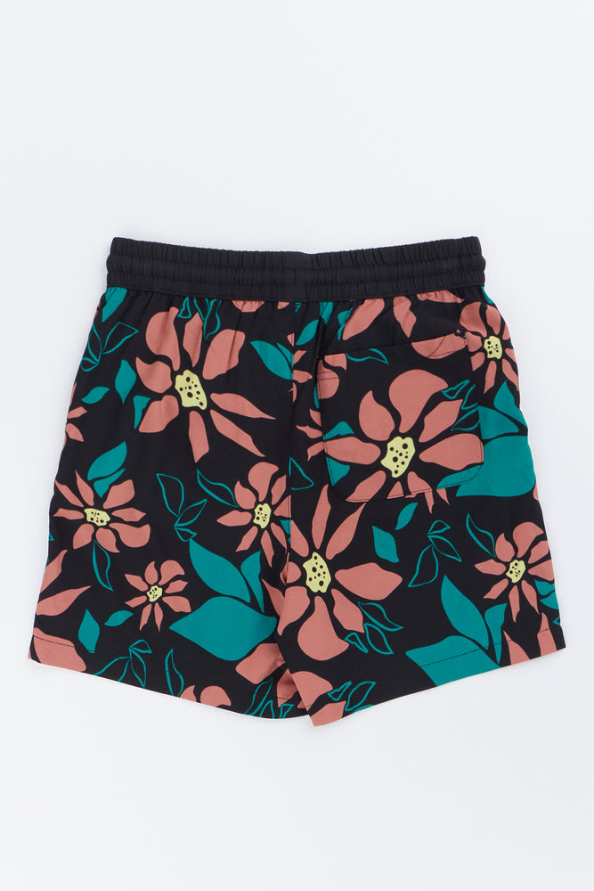 Floral Print Swim Shorts (2)