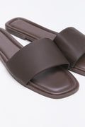 Chocolate Classic Band Mules (2)