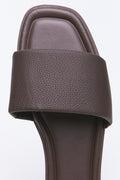 Chocolate Classic Band Mules (4)