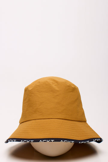 Mustard Yellow Logo Bucket Hat