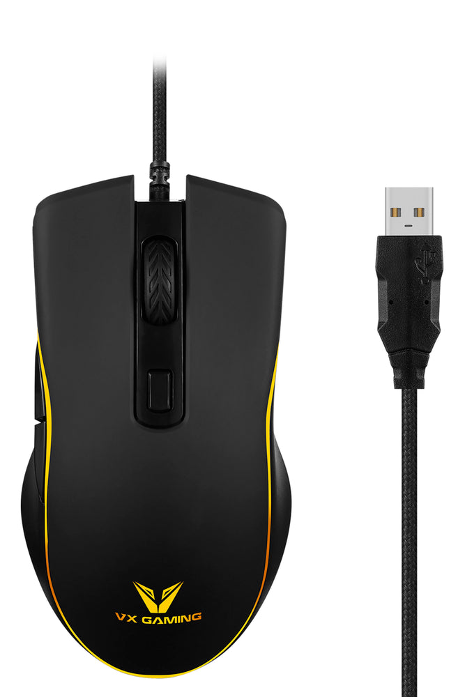 VX Gaming Hypnos Black Mouse