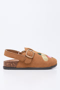 Camel Tropical Embroidered Mule (1)
