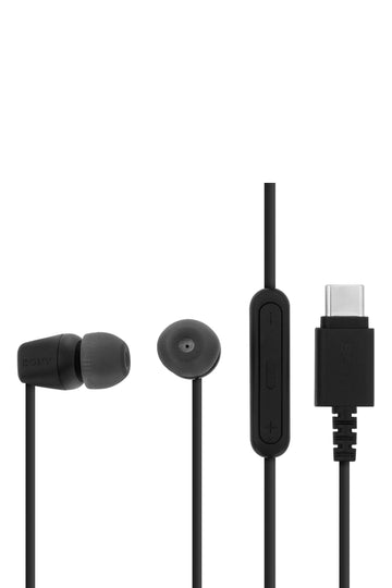 Sony EX15C USB-C Wired In-Ear Earphones Black