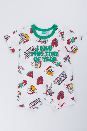 Looney Tunes Christmas Romper