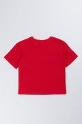 Red Miffy Character Print T-Shirt (2)