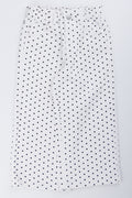 White Polka Dot Paperbag Pants