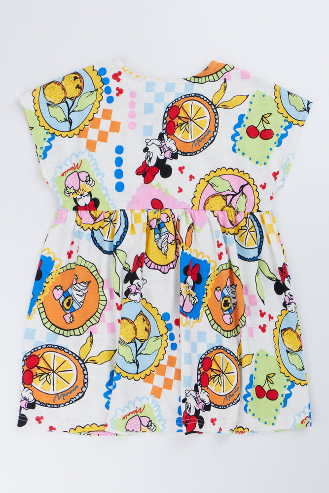 Minnie Mouse Fruit Print Dress (2)