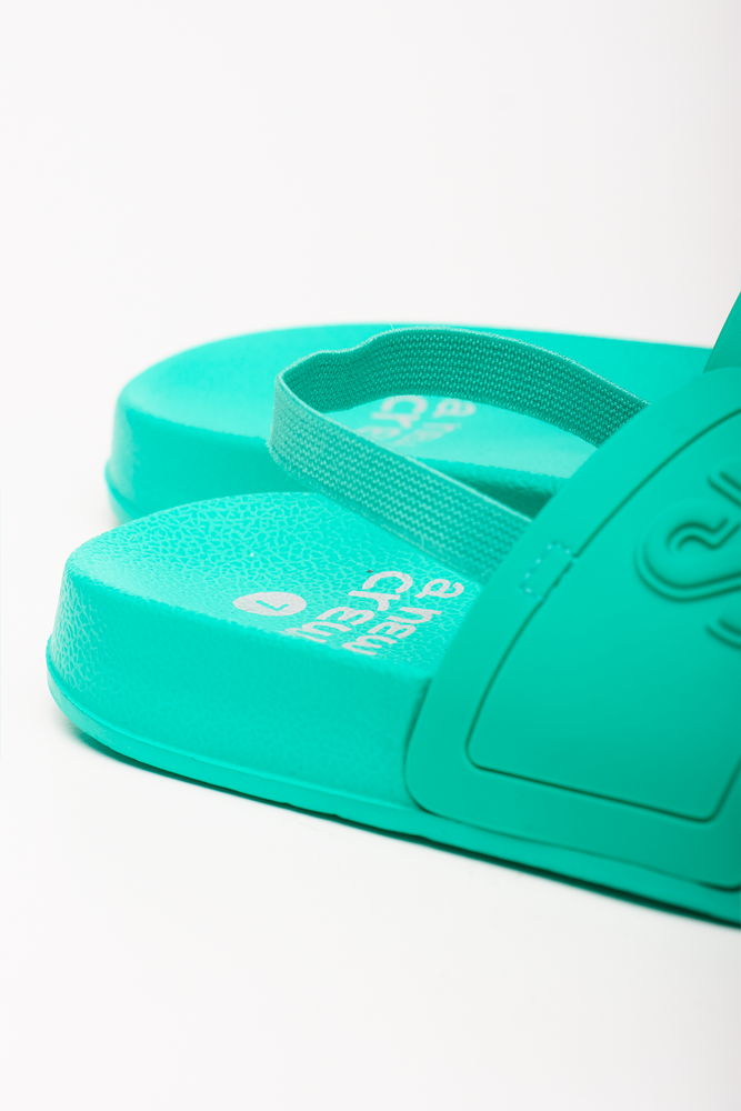 Green Embossed Lettering Slides (3)