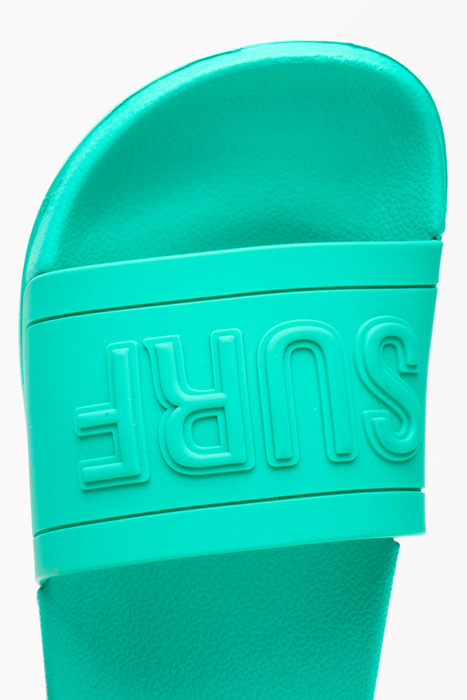 Green Embossed Lettering Slides (4)