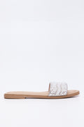 Cream Pearl Detail Mule Sandals (1)