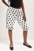 Polka Dot Fleece Capri Pants (2)