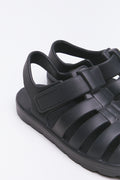 Black Caged Sandals (3)