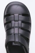 Black Caged Sandals (4)