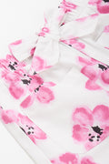 Floral Print Cotton Woven Shorts (1)