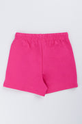 Pink Stitch Scuba Shorts (2)