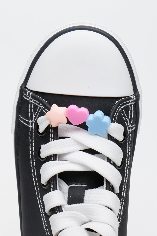 Black Beaded High Top Sneakers (4)