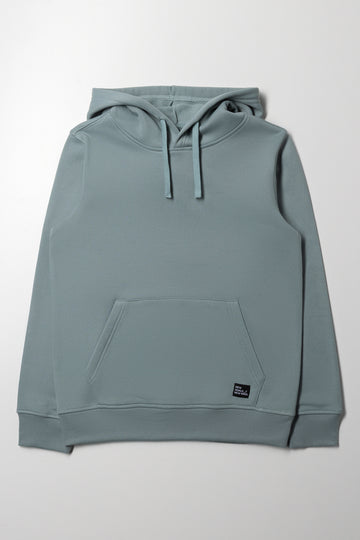 Blue Regular Fit Pullover Hoodie