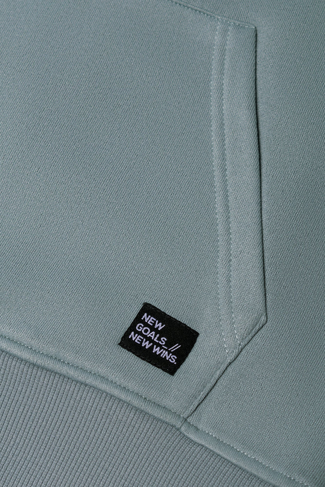 Blue Regular Fit Pullover Hoodie (1)