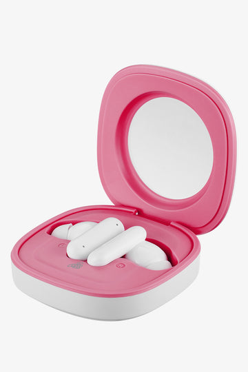 Pink Pro Bass Earphones