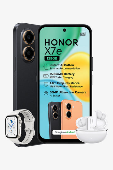 Honor X7 + Watch 2i + Earbuds X8i