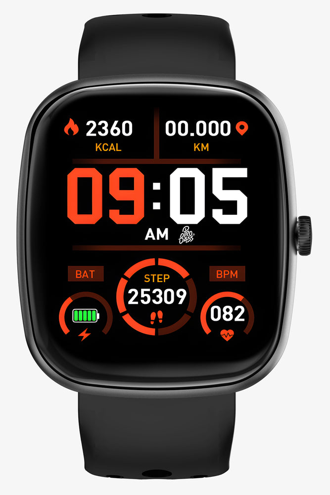 Black Pro Bass Apex Series Smartwatch