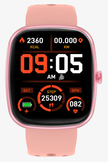 Pink Pro Bass Apex Series Smartwatch