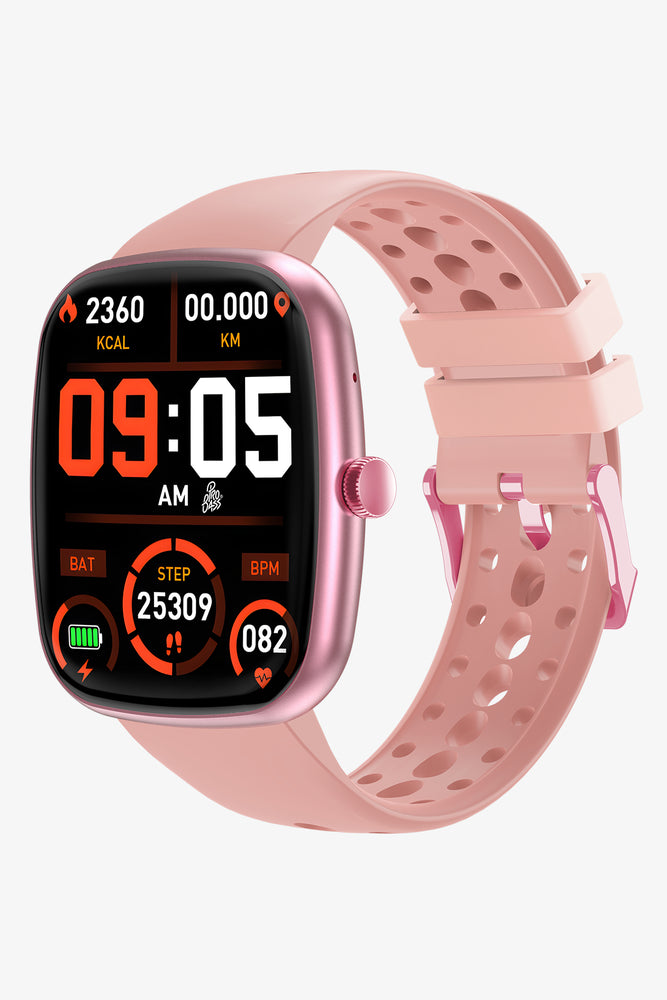 Pink Pro Bass Apex Series Smartwatch (1)