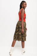 Red Ribbed Strappy Vest (2)