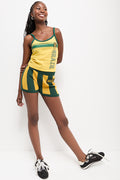 Yellow Brazil Canary Strappy Vest (1)