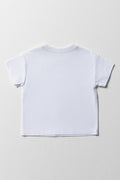 White Short Sleeve Baby T-Shirt (2)