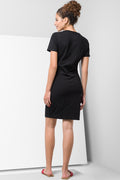 Black Versatile Bodycon Mini Dress (2)
