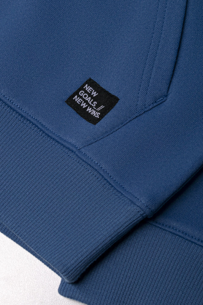 Navy Blue Pullover Hoodie (1)