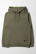 Olive Green Regular Fit Hoodie