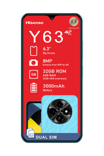 Hisense Y63 Blue Vodacom