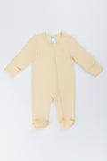 Yellow Cotton Sleepsuit