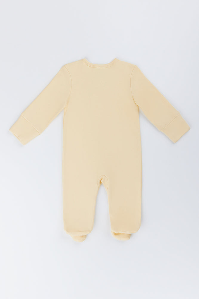 Yellow Cotton Sleepsuit (2)
