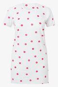 Pink 2 Pack Spotted Bow Cotton Sleepshirt (2)