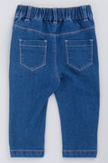 Blue Embroidered Skinny Denim Jeans (2)