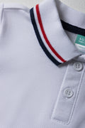 Navy Dungaree And White Golfer Set (3)
