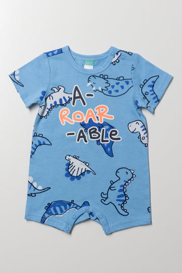 Roar Romper Blue