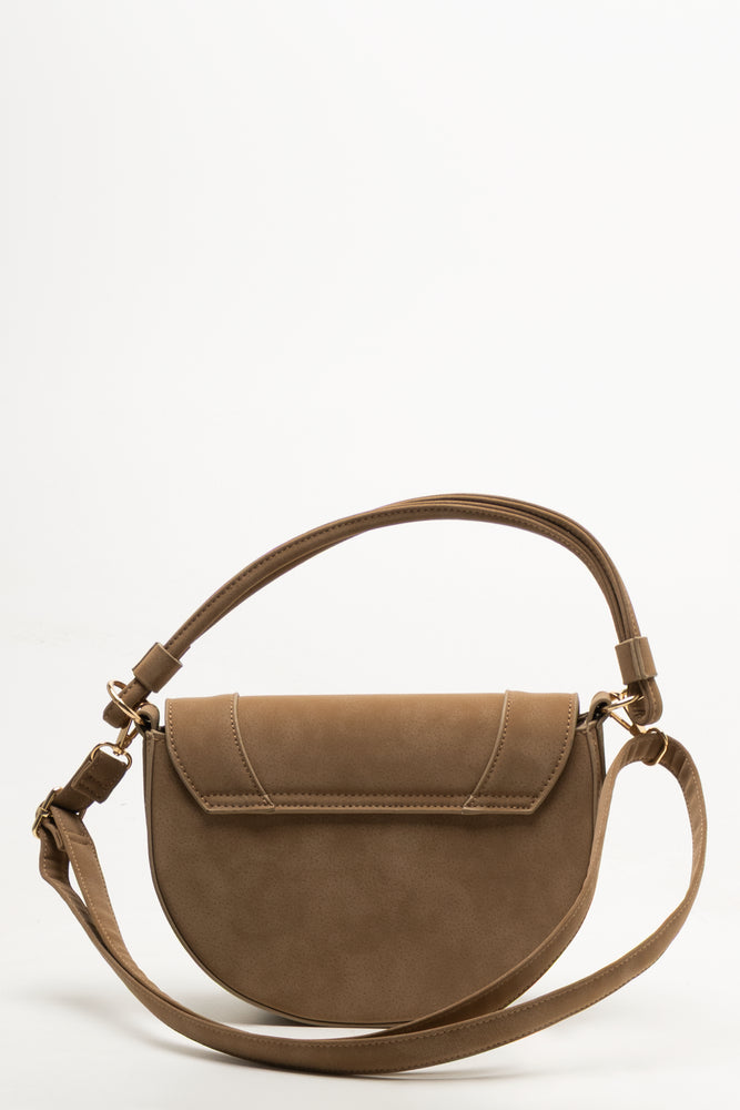 Tan Suede Saddle Bag (2)